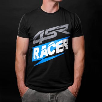 T-shirt Racer Black