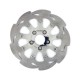 Hamulec pływający z 9 ramionami, tarcza hamulcowa Wave 11.5", przednia prawa, Softail 00-14, Dyna 00-05, Touring 00-07, XL 00-