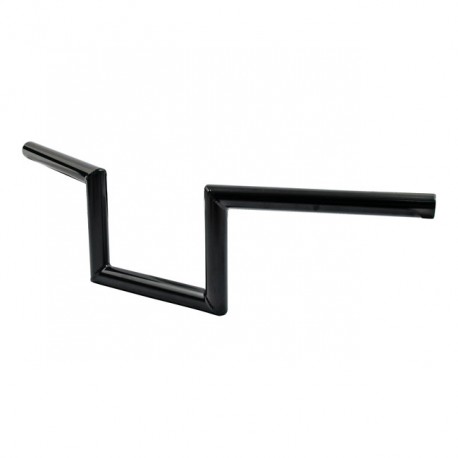 Kierownica Biltwell 1" Zed czarna do motocykli Harley-Davidson przed rokiem 1981 z podstawami o średnicy 1" ID.