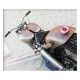 Kierownica Biltwell 1" Tracker chromowana do motocykli H-D przed rokiem 1981 z podnosnikami o średnicy 1".