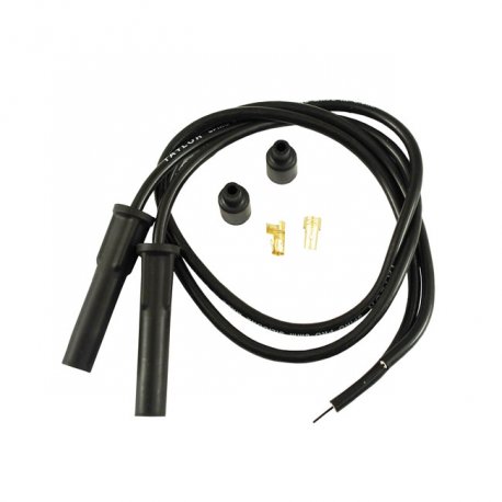 PRZEWODY WYSOKIEGO NAPIĘCIA WTYCZKA PRO COMP HARLEY, TYLOR CZARNY 8MM