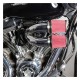 S&S, zestaw tuningu dla oczyszczacza powietrza z indukcją. Chromowany, 16-17 Softail 2017 FXDLS 08-16 Touring Trike. (e-gaz). N