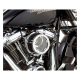 Arlen Ness Method, przezroczysty, chromowany filtr powietrza do harley'a