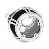 Arlen Ness Method, przezroczysty, chromowany filtr powietrza do harley'a, 18-20 Softail, 17-20 Touring, 17-20 Trikes