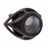 Arlen Ness Clear Tear, przeźroczysty, czarny filtr powietrza do harley'a, 01-15 Softail, 04-17 Dyna, 02-07 FLT / Touring