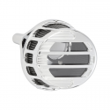 Arlen Ness Sidekick, przeźroczysty, chromowany filtr powietrza do harley'a, 18-20 Softail, 17-20 Touring, 17-20 Trikes