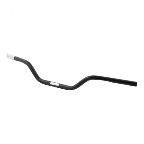 Fehling 1" Kierownica Superbike czarna 82-22 H-D (bez 08-22 e-throttle i 88-11 Springers) z podniesieniami o średnicy 1" (NU)