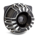 Arlen Ness Deep Cut Inverted, czarny filtr powietrza do harley'a, 18-20 Softail, 17-20 Touring