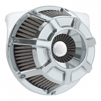 Arlen Ness Bevelled Inverted, chromowany filtr powietrza do harley'a, 01-15 Softail, 04-17 Dyna
