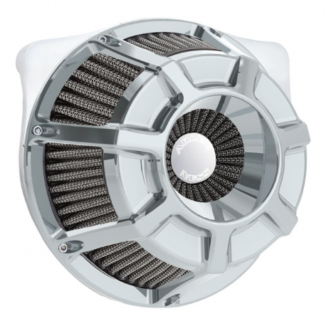 Arlen Ness Bevelled Inverted, chromowany filtr powietrza do harley'a, 91-20 XL