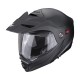 Kask Scorpion ADX-2 Solid w matowym czarnym kolorze perłowym, rozmiar L.