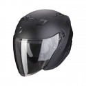 Kask Scorpion EXO-230 Solid w matowym czarnym kolorze, rozmiar XS.