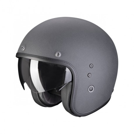 Kask Scorpion Belfast Evo Graphite w kolorze ciemnoszarym, rozmiar M.