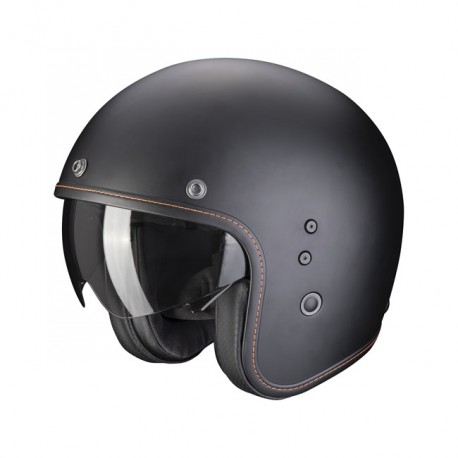 Kask Scorpion Belfast Evo solid matowy czarny XL