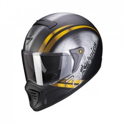 Kask Scorpion EXO-HX1 Ohno matowy czarny/złoty rozmiar XS