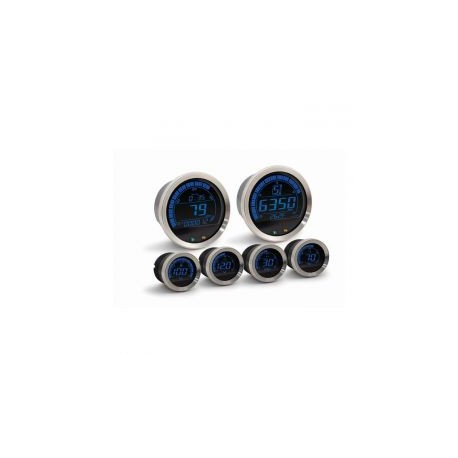 KOSO, HD-02 6-częściowy zestaw manometrów do Touringu