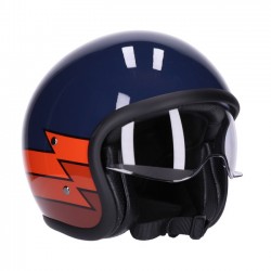 Kask Roeg Sundown Lightning w kolorze granatowym, połyskujący, rozmiar S.