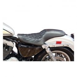 Roland Sands Design, 2-rzędowe siedzenie szefa. Czarny