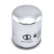 MIW, filtr oleju typu spin-on. Chromowany 84-98(NU)Softail 80-98(NU)FLT 82-94(NU)FXR L84-22 XL 08-12(NU)XR1200 97-02(NU)Buell