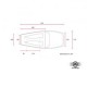 C-Racer, siedzisko Bolntor SCR5 Flat Track czarne