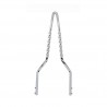 Cycle Visions Twisted Stick sissy bar 18", chrom