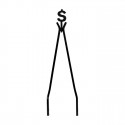 Cycle Visions Moneytube Sissy Bar 30", czarny