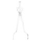 Cycle Visions Daggertude sissy bar 18", chrom