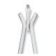 Cycle Visions Multitude Stick sissy bar 18", chrom