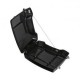 Niskoprofilowy kufer Tour Pack. Czarny