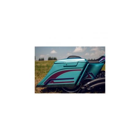 Killer Custom 7-calowe rozciągliwe sakwy z przedłużonym dołem