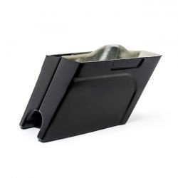 Killer Custom 4″ stretch Down extended saddlebags