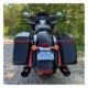 Custom Dynamics, tylne panele deski rozdzielczej LED dla Touring. Czarny