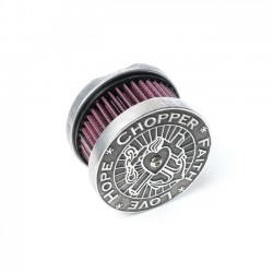 Wannabe Choppers, WannaSucker CFLH filtr powietrza. Alu 93-99 Evo B.T. z gaźnikiem S&S Super E/G (NU)