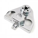 Osłona kierownicy FLHR, do Apehangers o średnicy 1-1/4". Chromowany 03-13 FLHR/C Road King z kierownicą o średnicy 1-1/4" (N