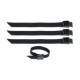 Kuryakyn, uniwersalna torba typu swing arm Hoodrat, czarna