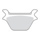 EBC Extreme Pro Double-H Sintered klocki hamulcowe Tył: L87-99 B.T. TC XL (NU) (EXCL. FLT)
