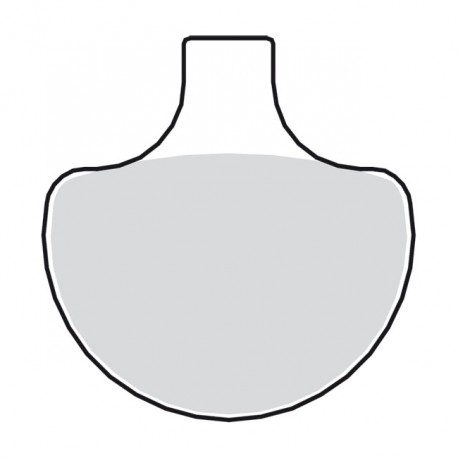 EBC, klocki hamulcowe V-Pad Semi Sintered Przód: 84-99 B.T. TC XL L88-11 Springers (NU)