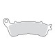 EBC, Klocki hamulcowe V-Pad Semi Sintered Przednie: 14-22 XL.