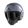 Kask Shark Street Drak w kolorze grafitowym, połyskujący, rozmiar S (55/56 cm)