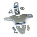Mocowanie silnika z mocowaniem cewki Custom heavy duty. Chrom