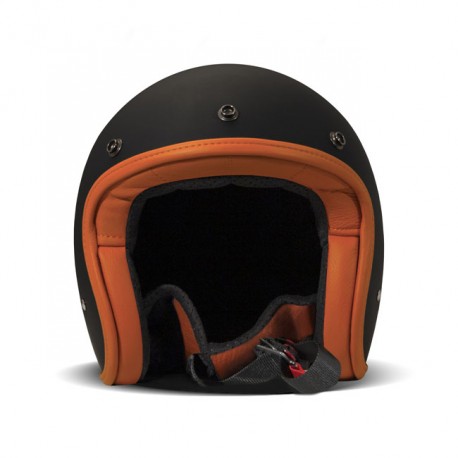Kask DMD Vintage Oro Milwaukee z homologacją ECE rozmiar XS.