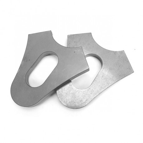 Westland Customs, sztywna oś. Surowa stal, 3/4"