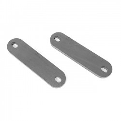 Westland Customs, płaskie blaszki stalowe 3x25x100mm. Otwory 6,5 mm