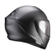 Kask Scorpion Exo-930 Solid w matowym czarnym kolorze perłowym, rozmiar XS.